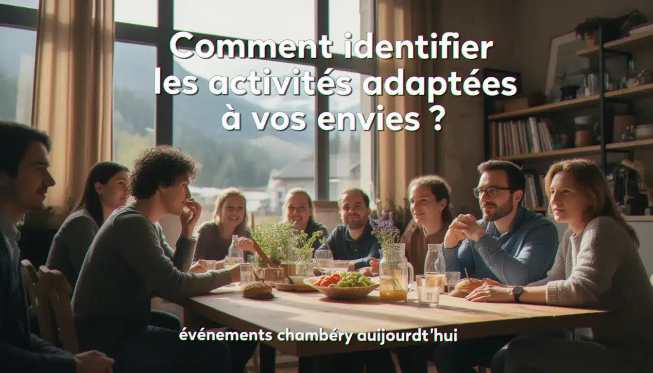 Comment identifier les activités adaptées à vos envies ? — événements chambéry aujourd'hui